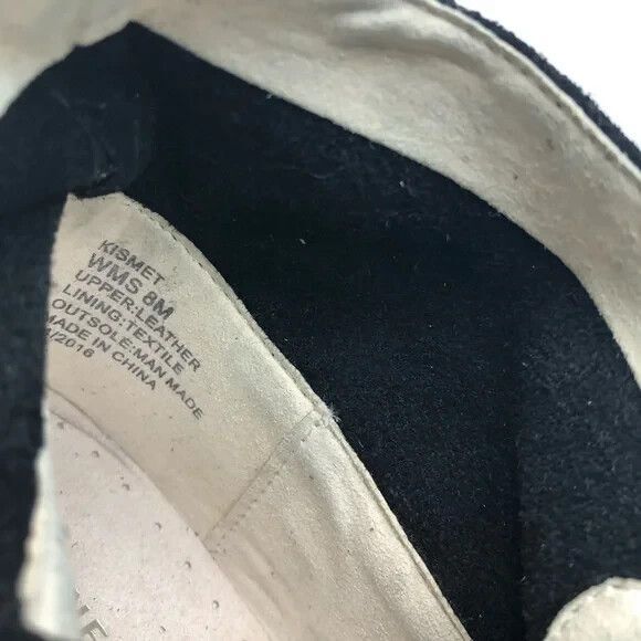 Kenneth Cole Black Suede Leather Ankle Booties 8 Lace Up Classic Comfy Fall Shoe - Picture 7 of 7